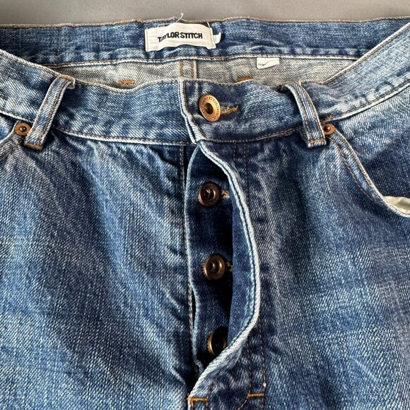 Taylor Stitch Men's 33x29 Selvedge Jeans Democratic Denim Classic Casual Preppy - Picture 6 of 10